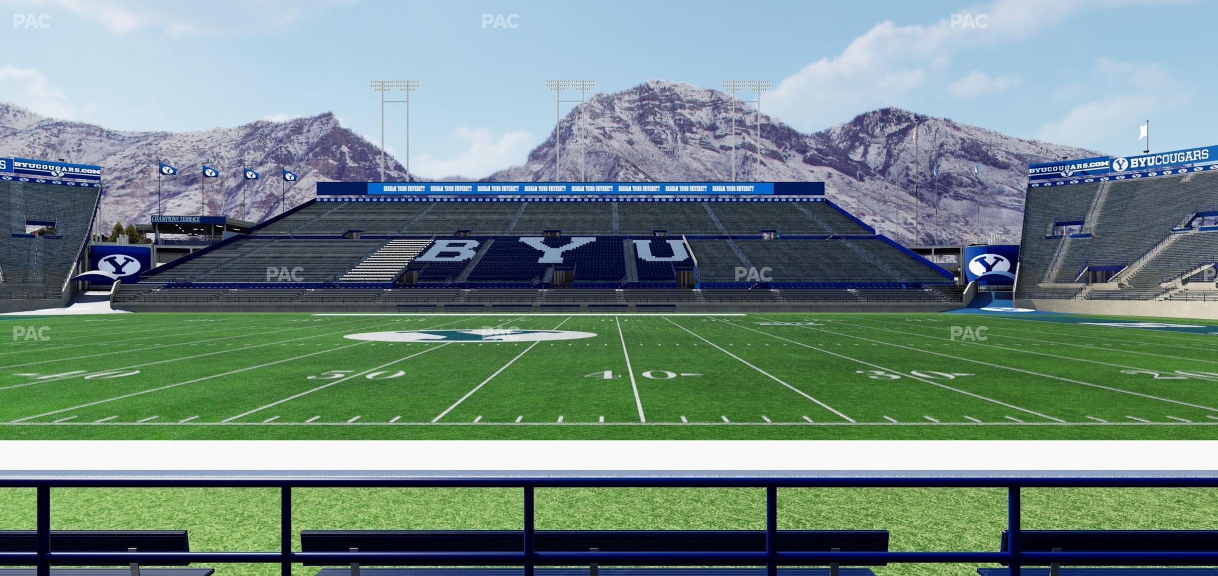 Seating view for LaVell Edwards Stadium Section 5