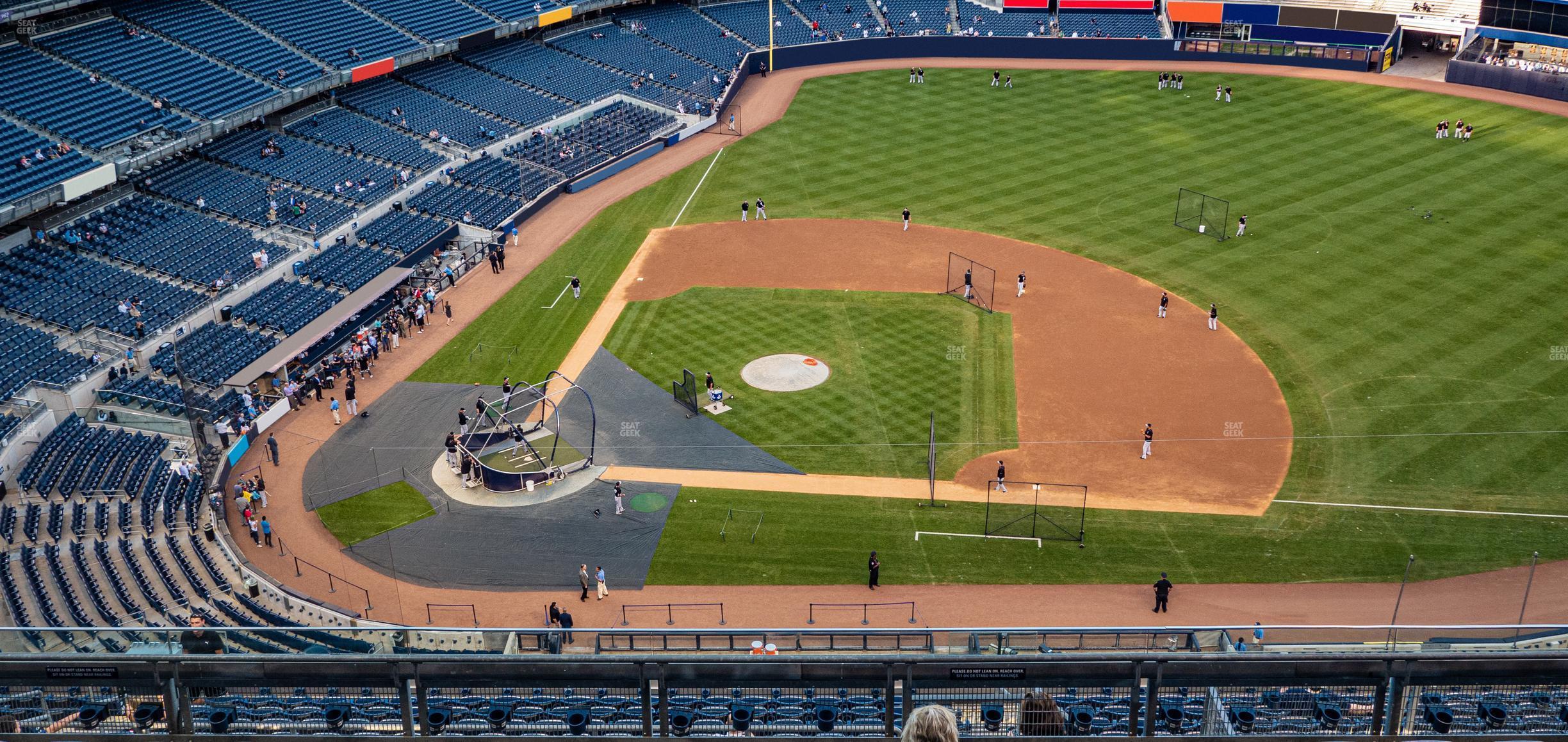 Seating view for Yankee Stadium Section Grandstand Level 416