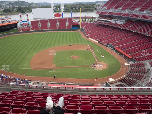 Seating view for Great American Ball Park Section 518