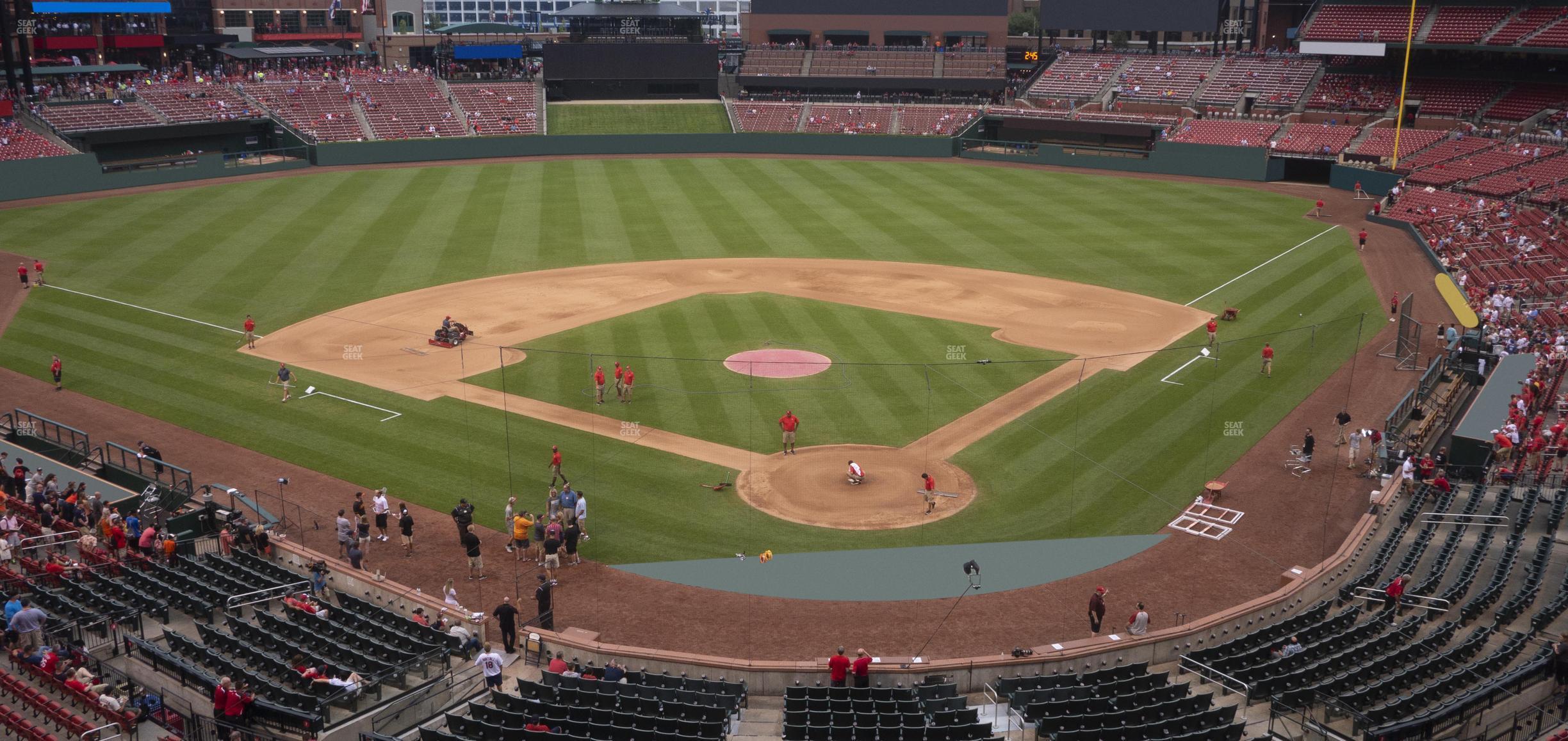 Seating view for Busch Stadium Section Home Redbird Club 251