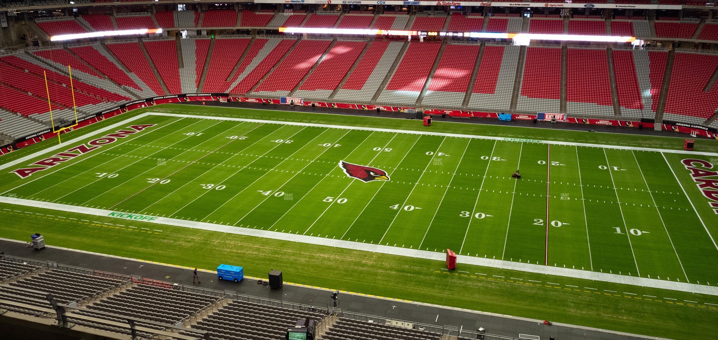 Seating view for State Farm Stadium Section Ring Of Honor Wc 410