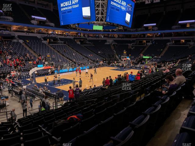 Target Center Seat Views | SeatGeek