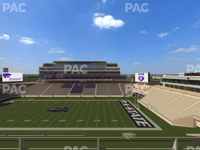 Seating view for Bill Snyder Family Stadium Section 427