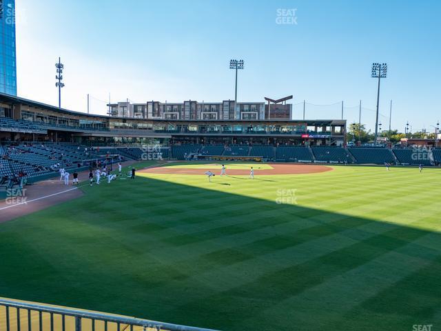 Seating view for Truist Field Section Home Run 6