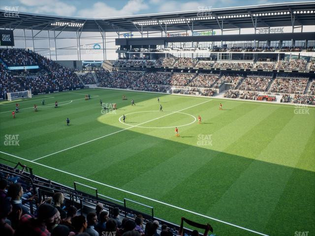 Seating view for Allianz Field Section 110