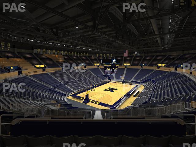 Seating view for Crisler Center Section 229