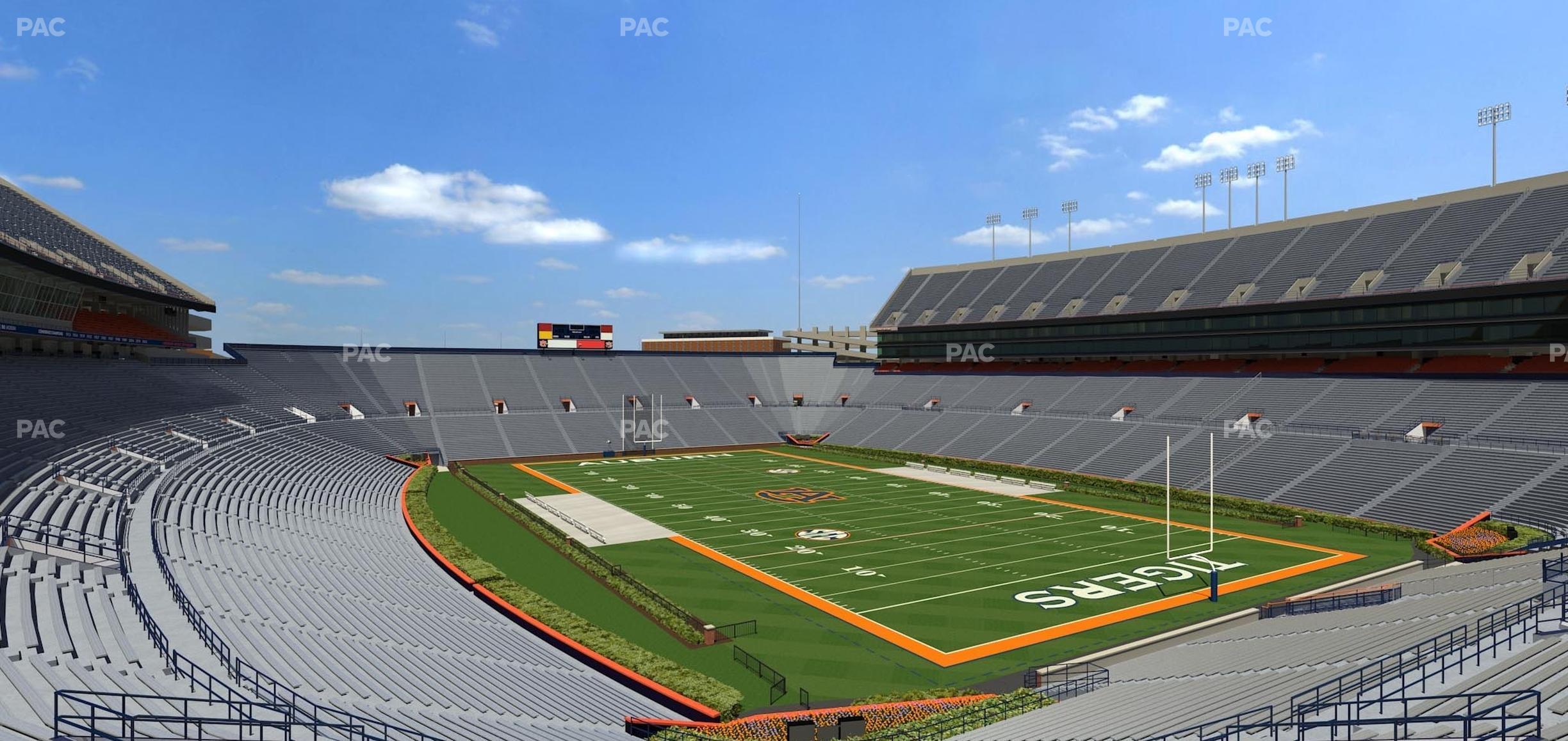 Seating view for Jordan-Hare Stadium Section 13