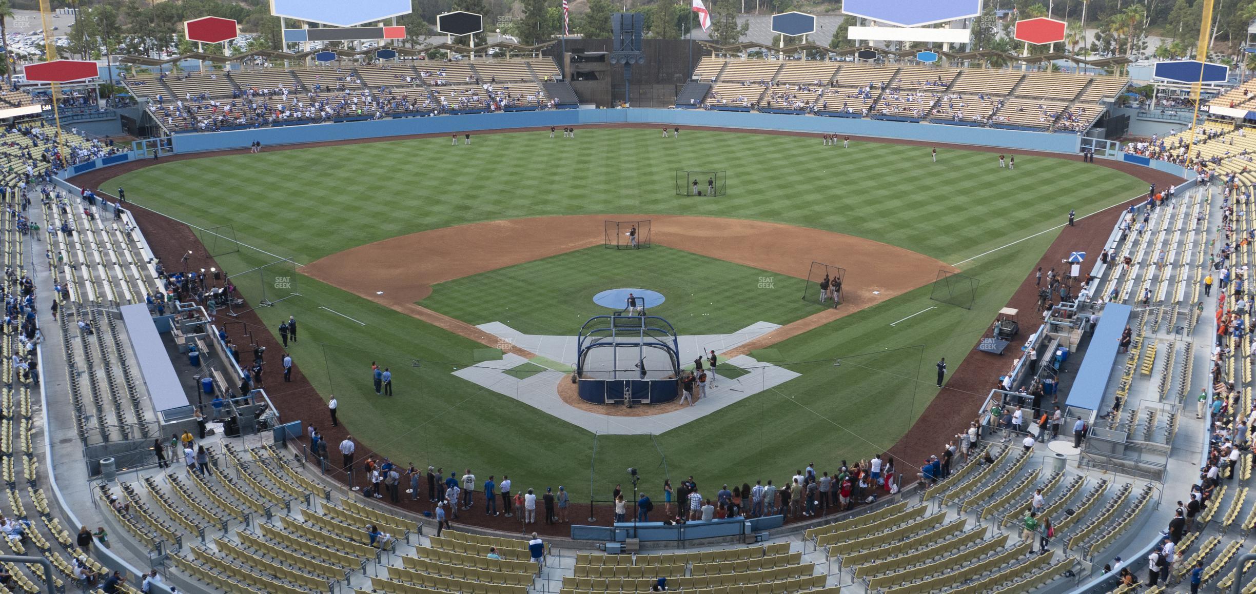 Seating view for Dodger Stadium Section 1 Rs