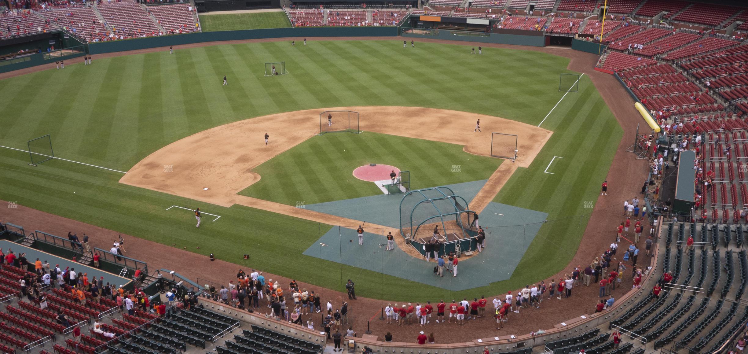 Seating view for Busch Stadium Section Home Pavilion 352