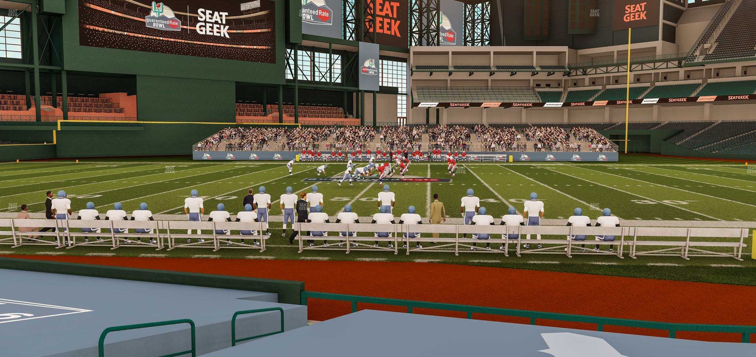 Seating view for Chase Field Section Q