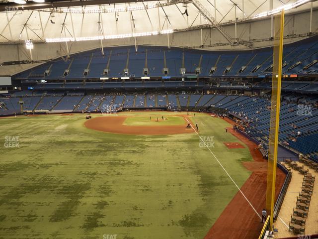 Seating view for Tropicana Field Section 347