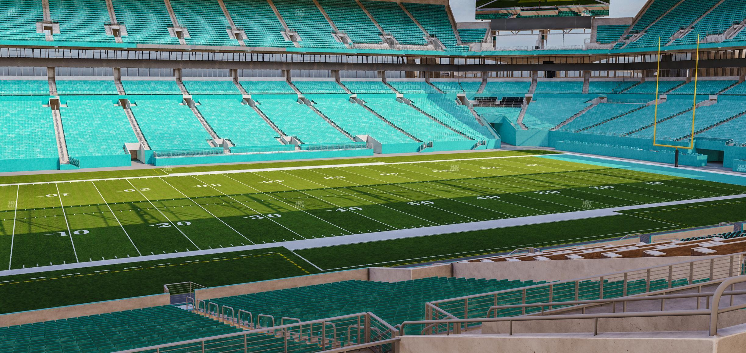 Seating view for Hard Rock Stadium Section 249