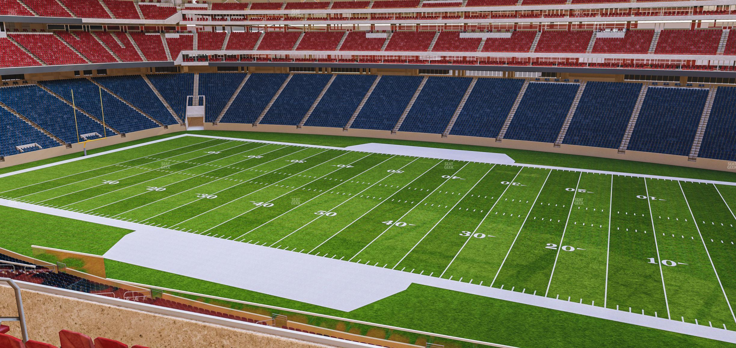 Seating view for NRG Stadium Section 307