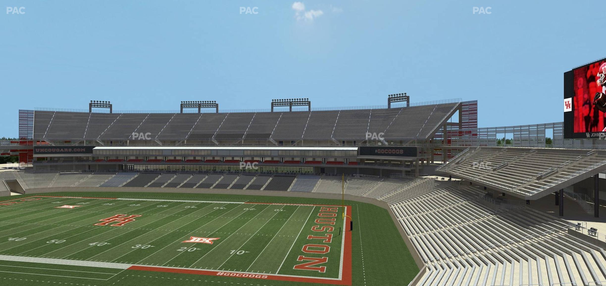 Seating view for TDECU Stadium Section 225