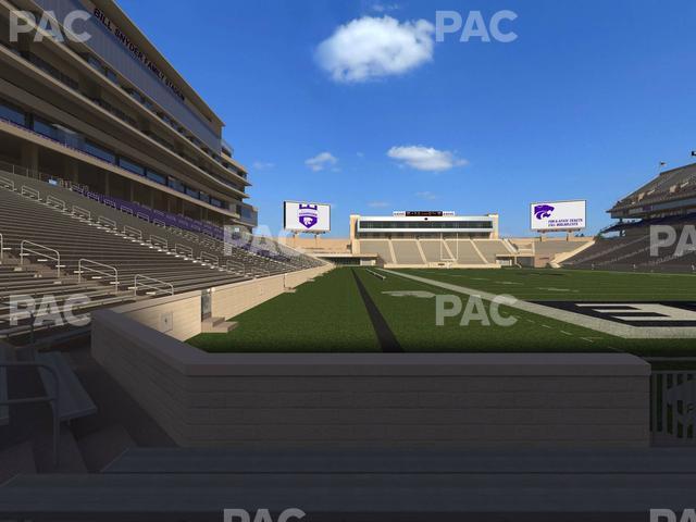 Seating view for Bill Snyder Family Stadium Section 12