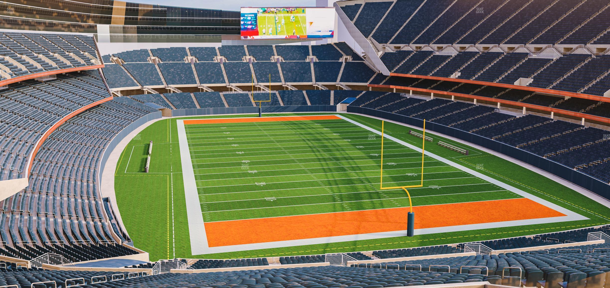 Seating view for Soldier Field Section 354