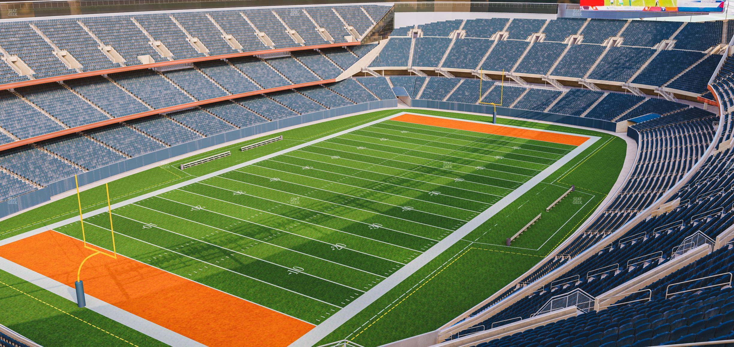 Seating view for Soldier Field Section 445