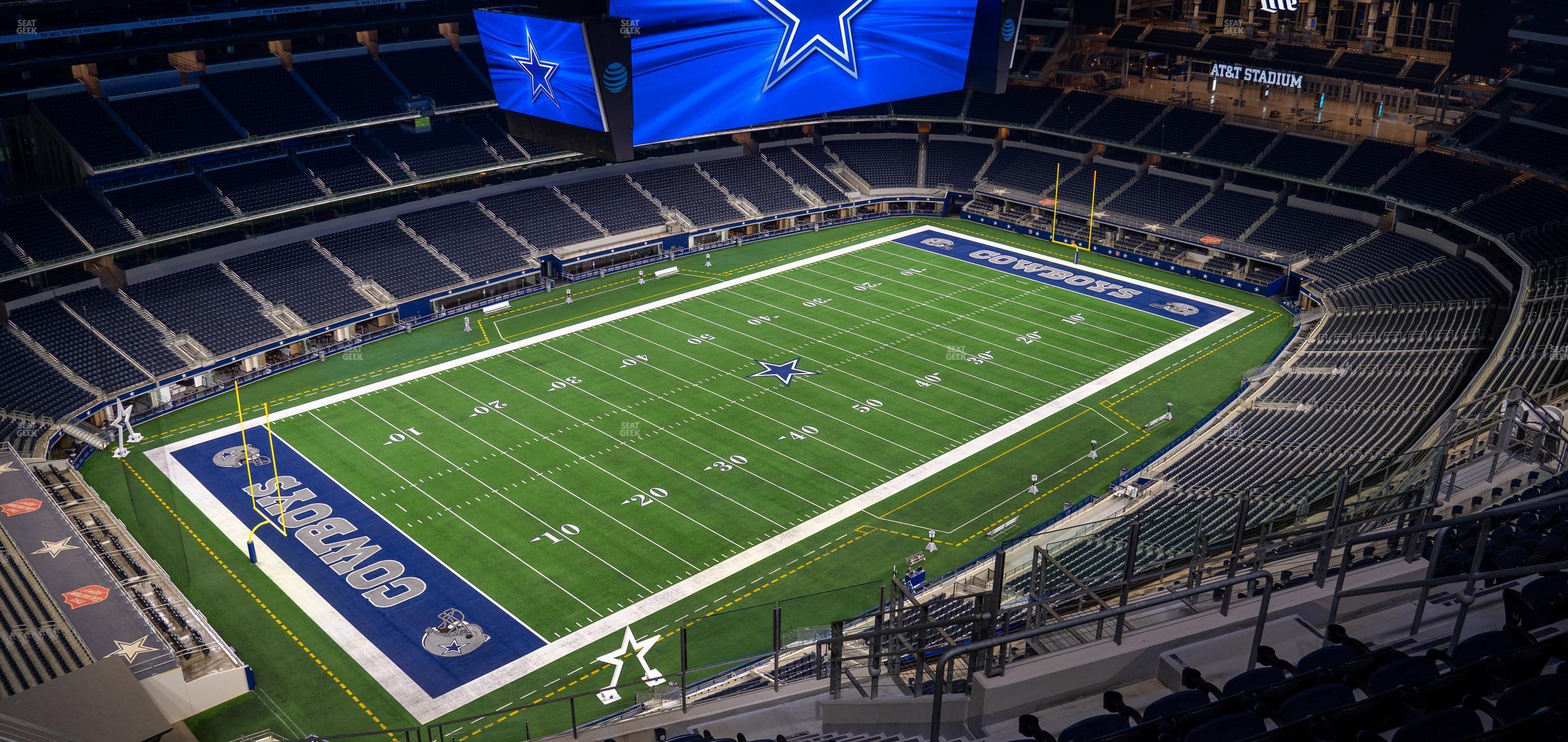 Seating view for AT&T Stadium Section 449