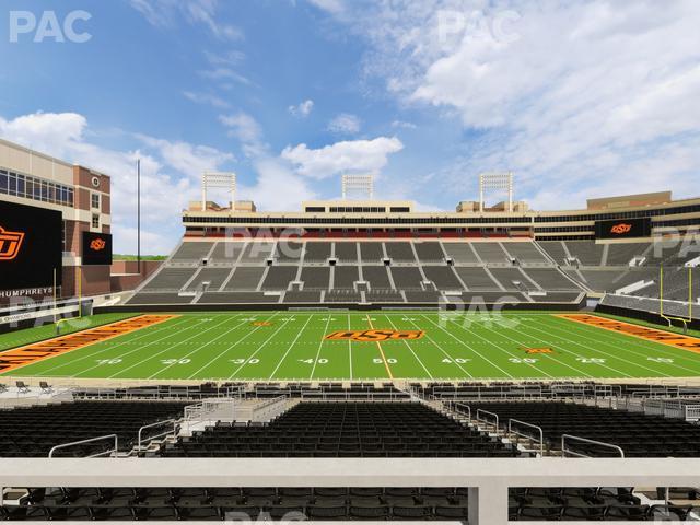 Seating view for Boone Pickens Stadium Section 136