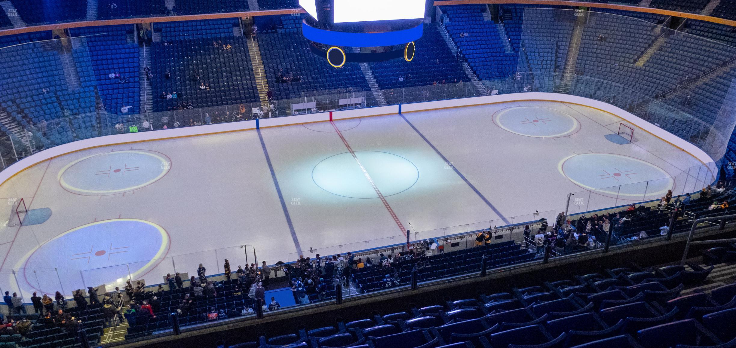 Seating view for KeyBank Center Section 307