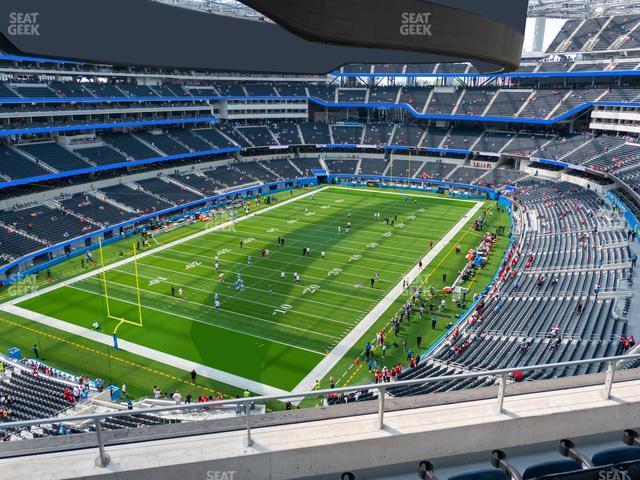 Seating view for SoFi Stadium Section 340