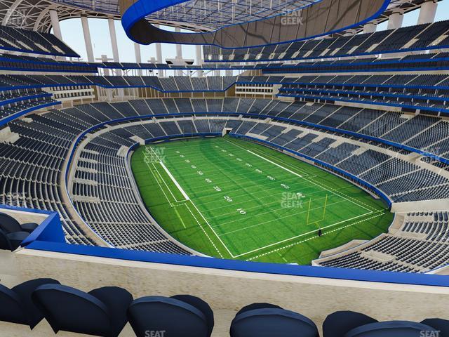 Seating view for SoFi Stadium Section 332