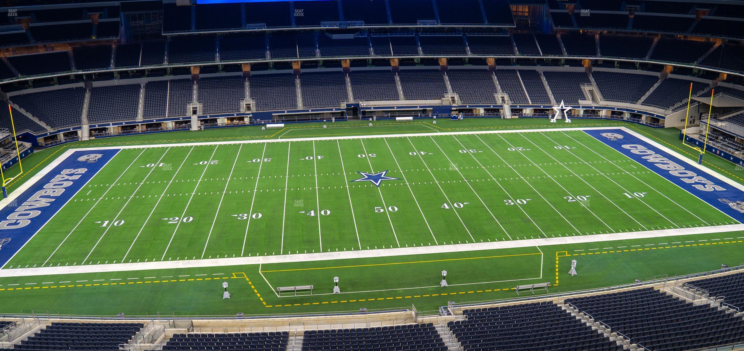 Seating view for AT&T Stadium Section Ring Of Honor Suite 548