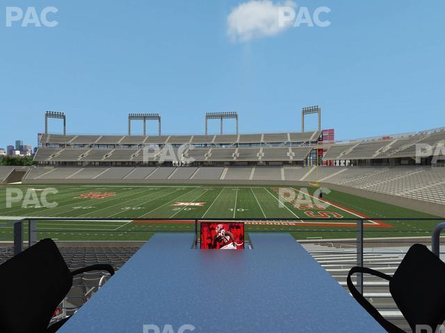 Seating view for TDECU Stadium Section Loge Box 6