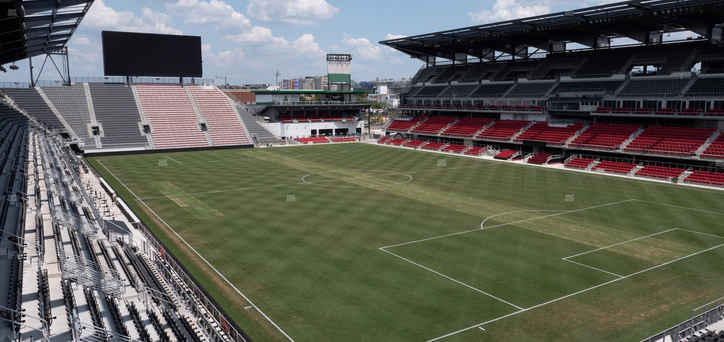 Seating view for Audi Field Section 121