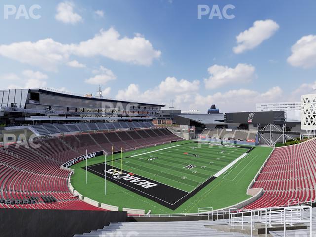 Seating view for Nippert Stadium Section 215 Visitor Section