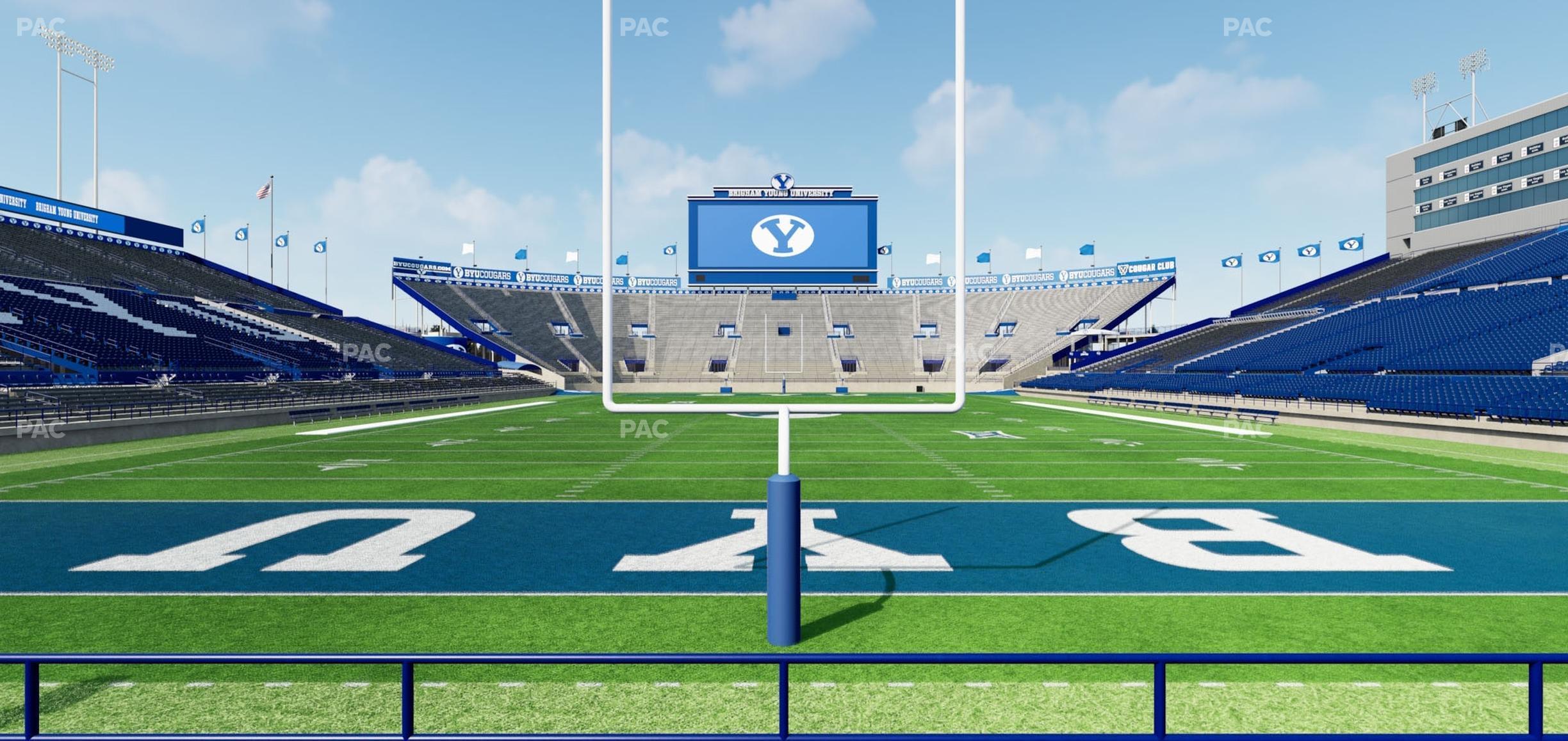 Seating view for LaVell Edwards Stadium Section 25