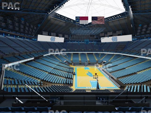 Seating view for Dean Smith Center Section 233