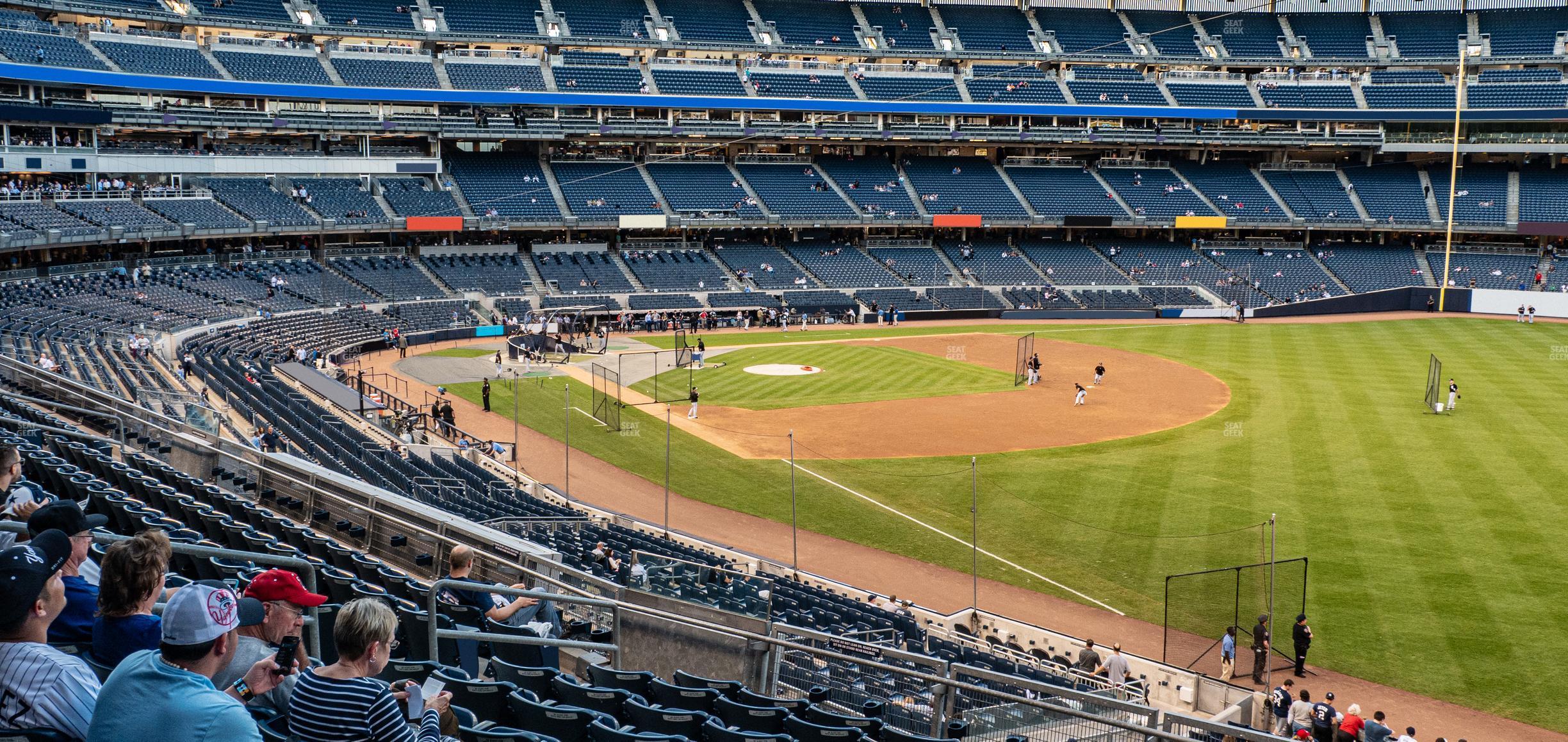 Seating view for Yankee Stadium Section Main Level 210