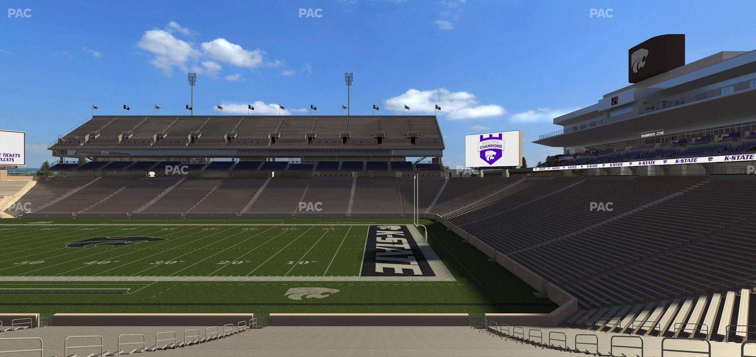 Seating view for Bill Snyder Family Stadium Section 8