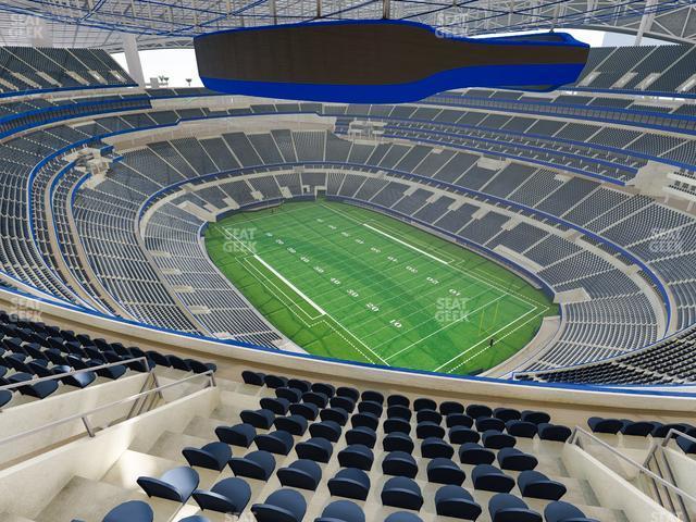 Seating view for SoFi Stadium Section 549