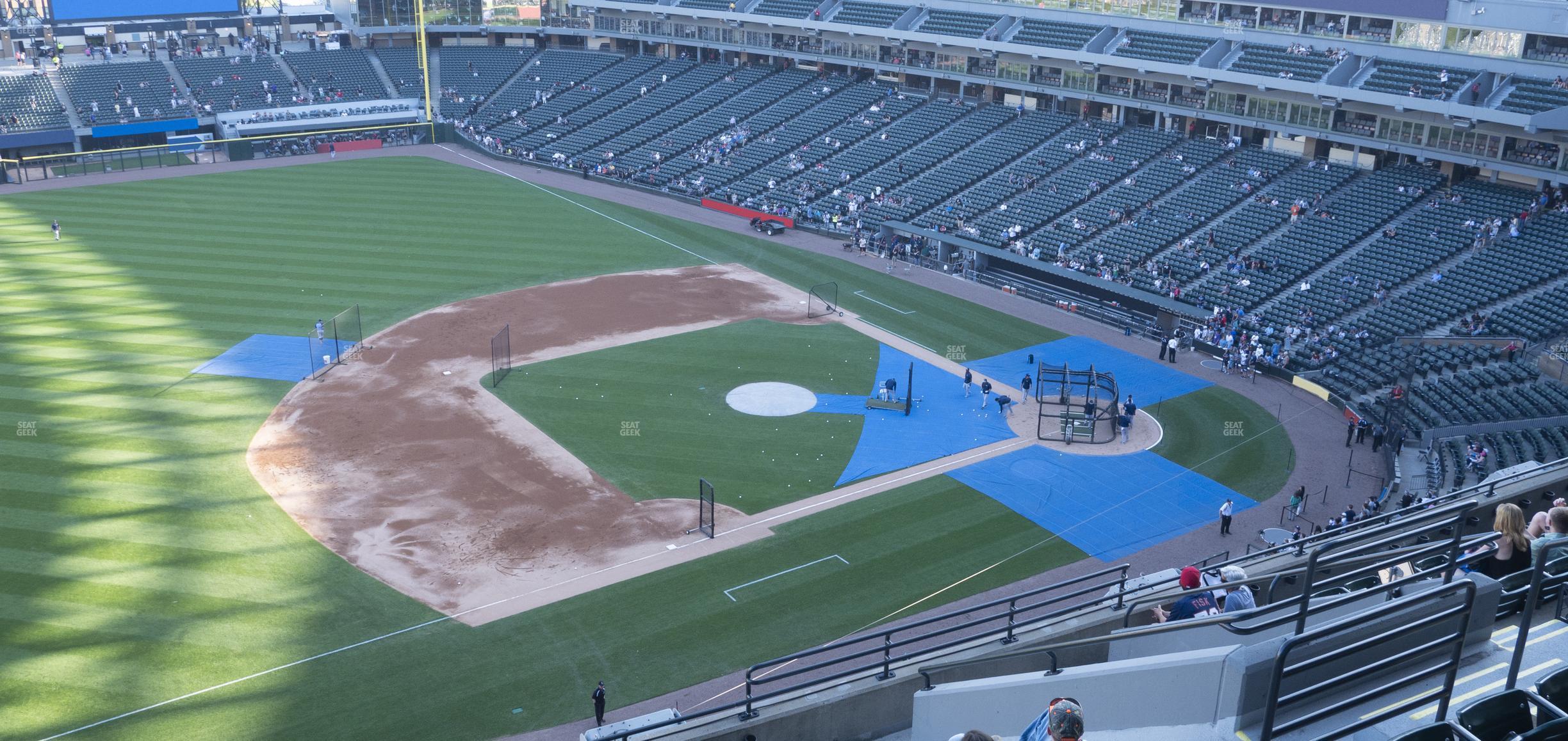 Seating view for Guaranteed Rate Field Section 544