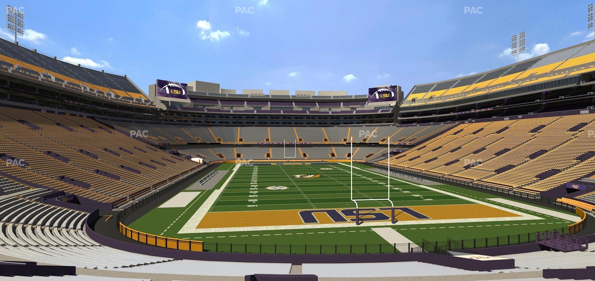 Seating view for Tiger Stadium Section 215