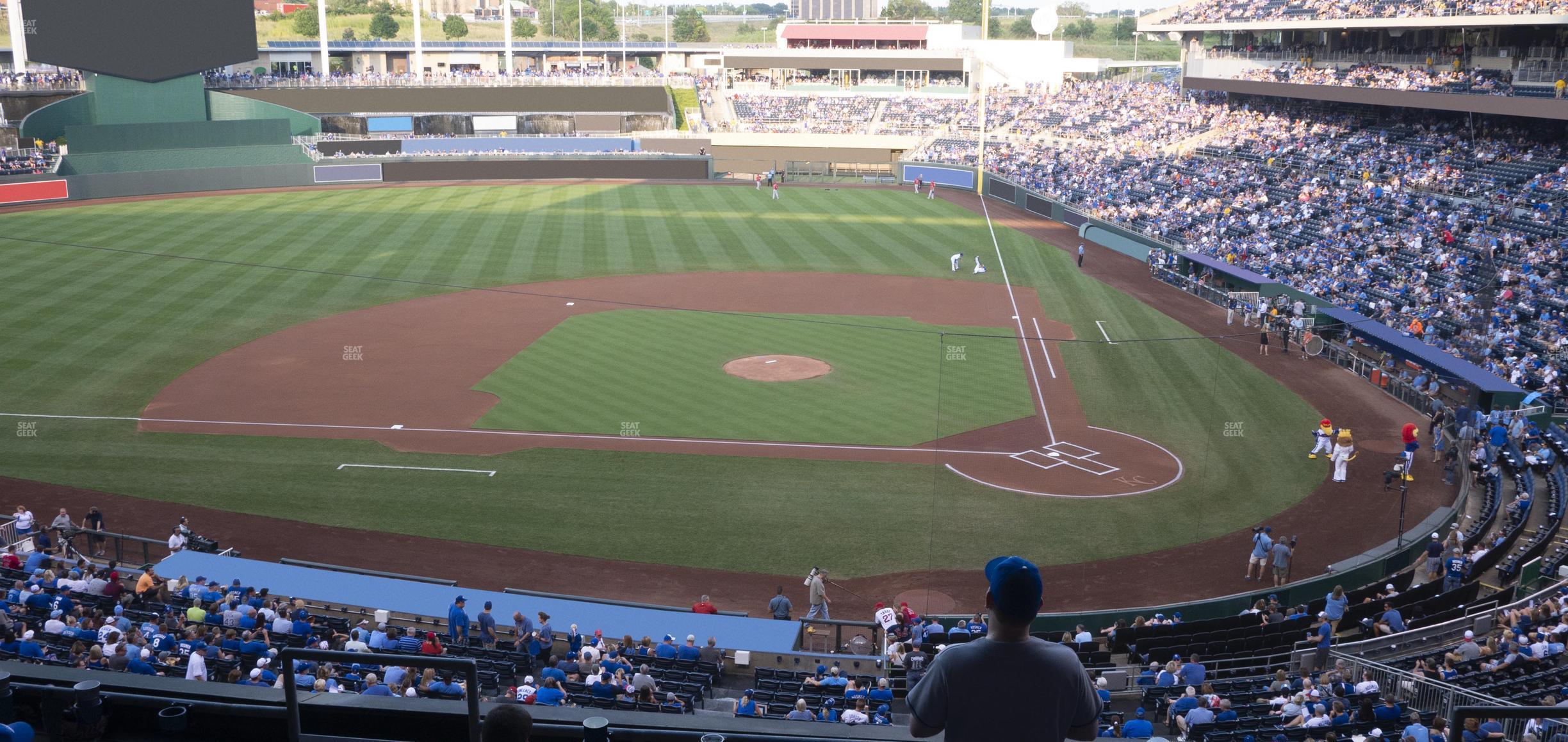 Seating view for Kauffman Stadium Section 310