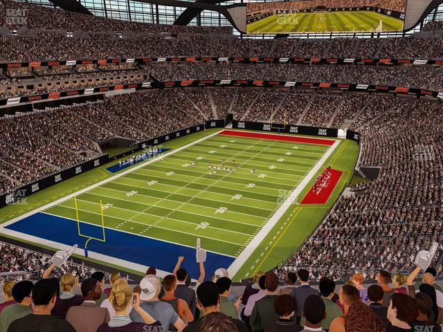 Seating view for Allegiant Stadium Section 347