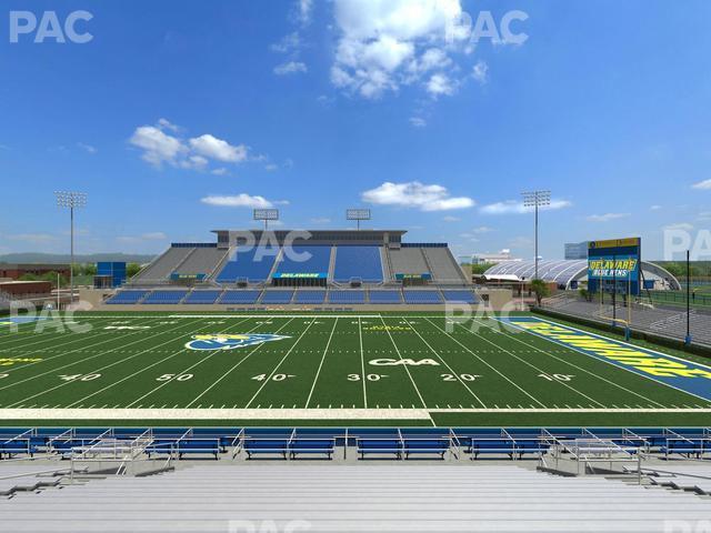 Seating view for Delaware Stadium Section J