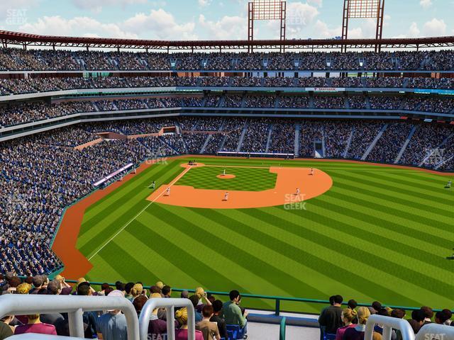 Seating view for Citizens Bank Park Section 302 V