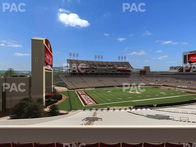 Seating view for Davis Wade Stadium Section 125