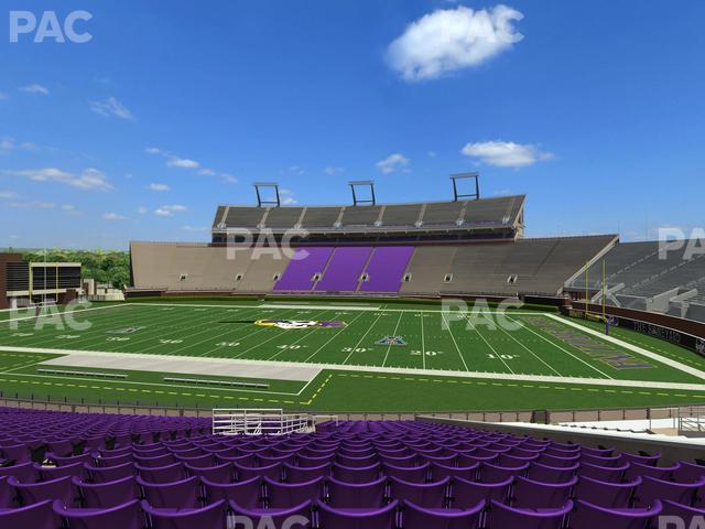 Seating view for Dowdy-Ficklen Stadium Section 4 B