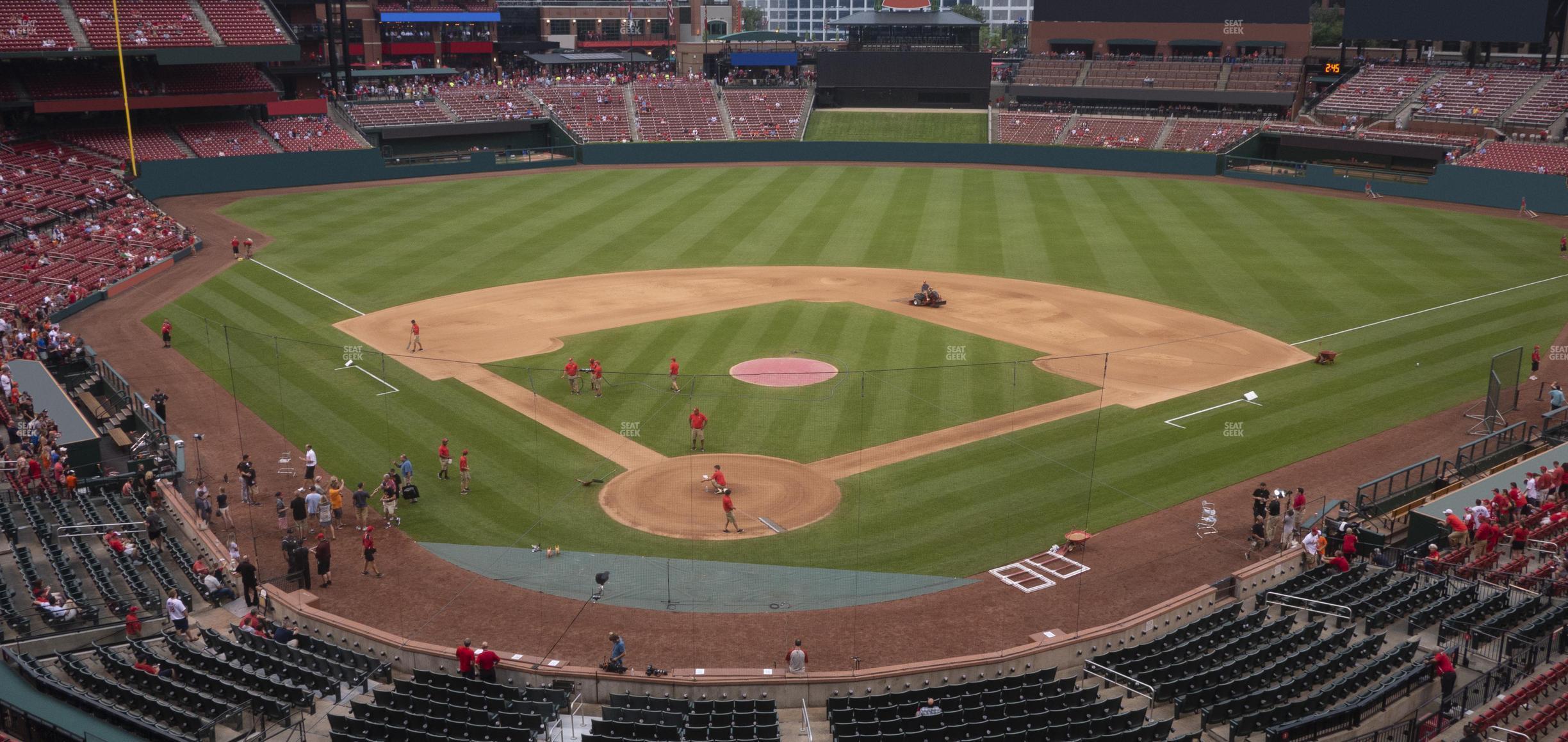 Seating view for Busch Stadium Section Home Redbird Club 249