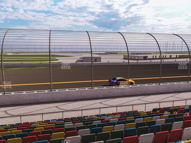 Seating view for Daytona International Speedway Section Front 108