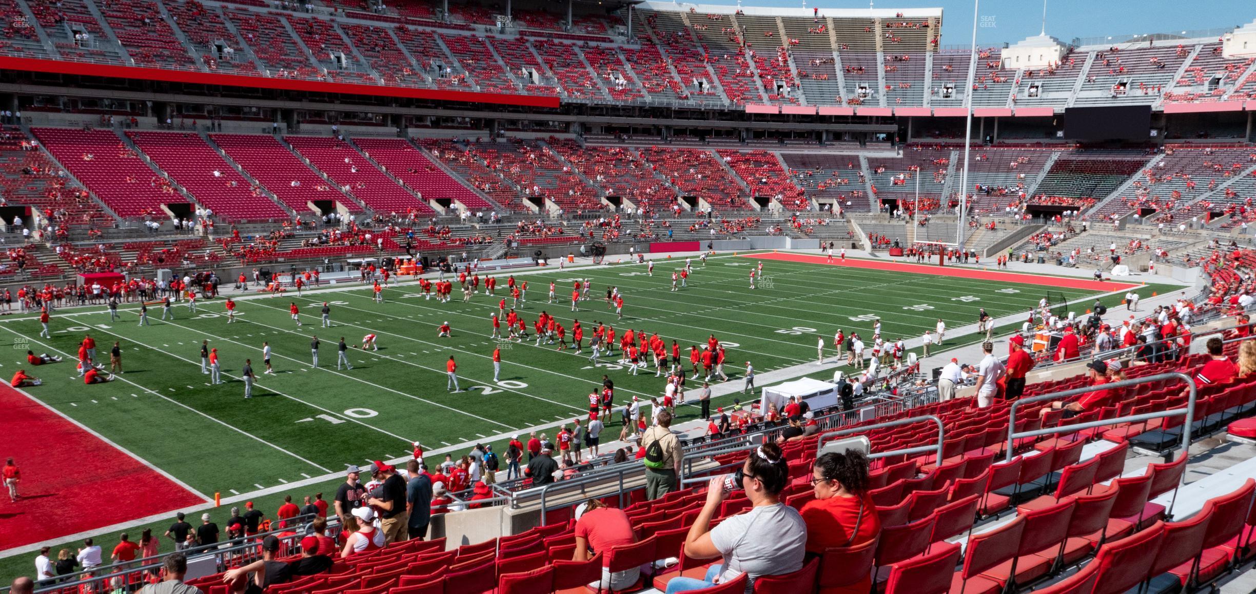 Seating view for Ohio Stadium Section 28 A