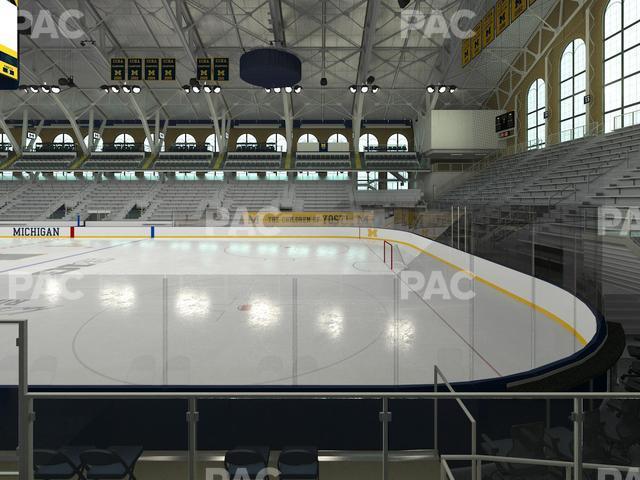 Seating view for Yost Arena Section 7