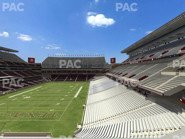 Seating view for Kyle Field Section 242