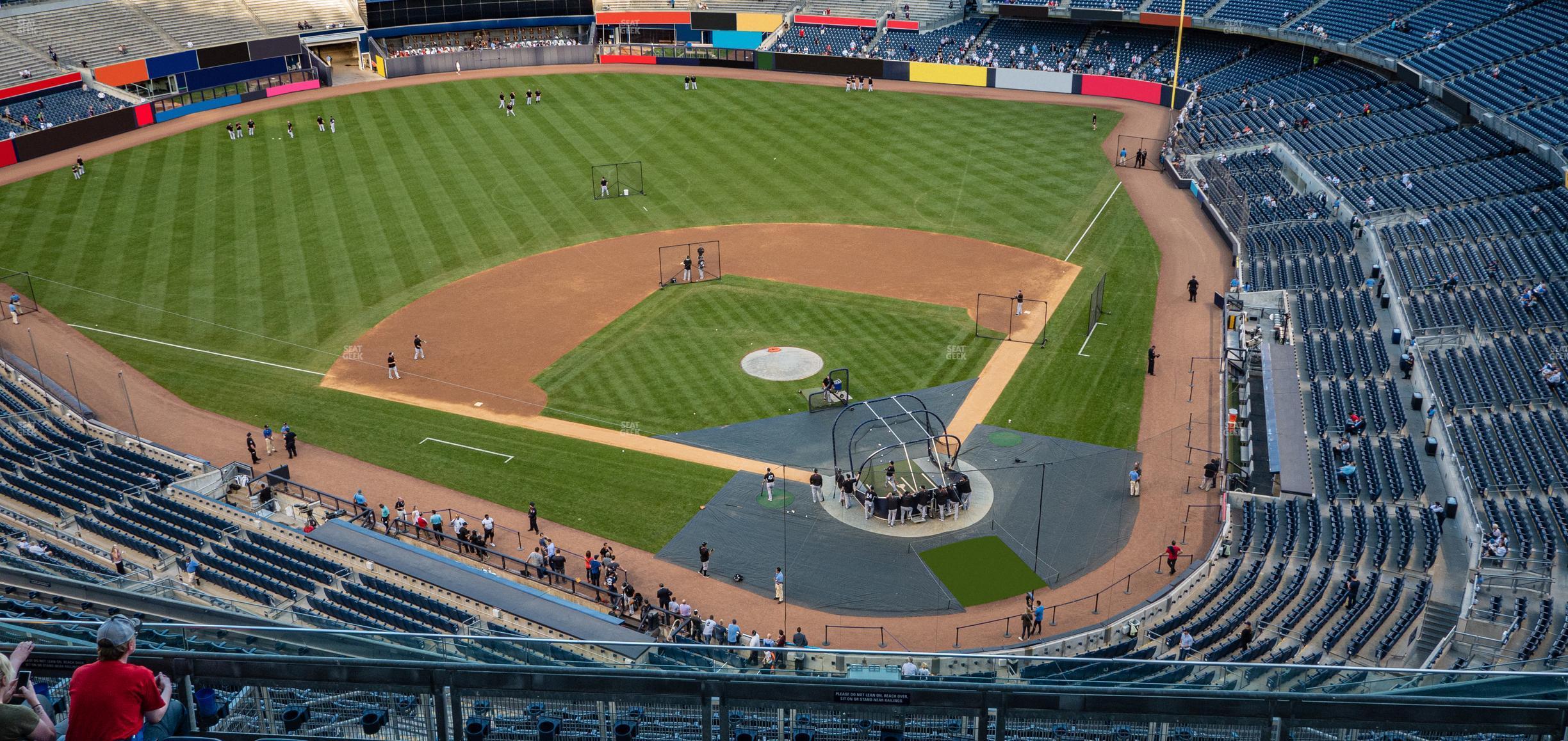 Seating view for Yankee Stadium Section Grandstand Level 421