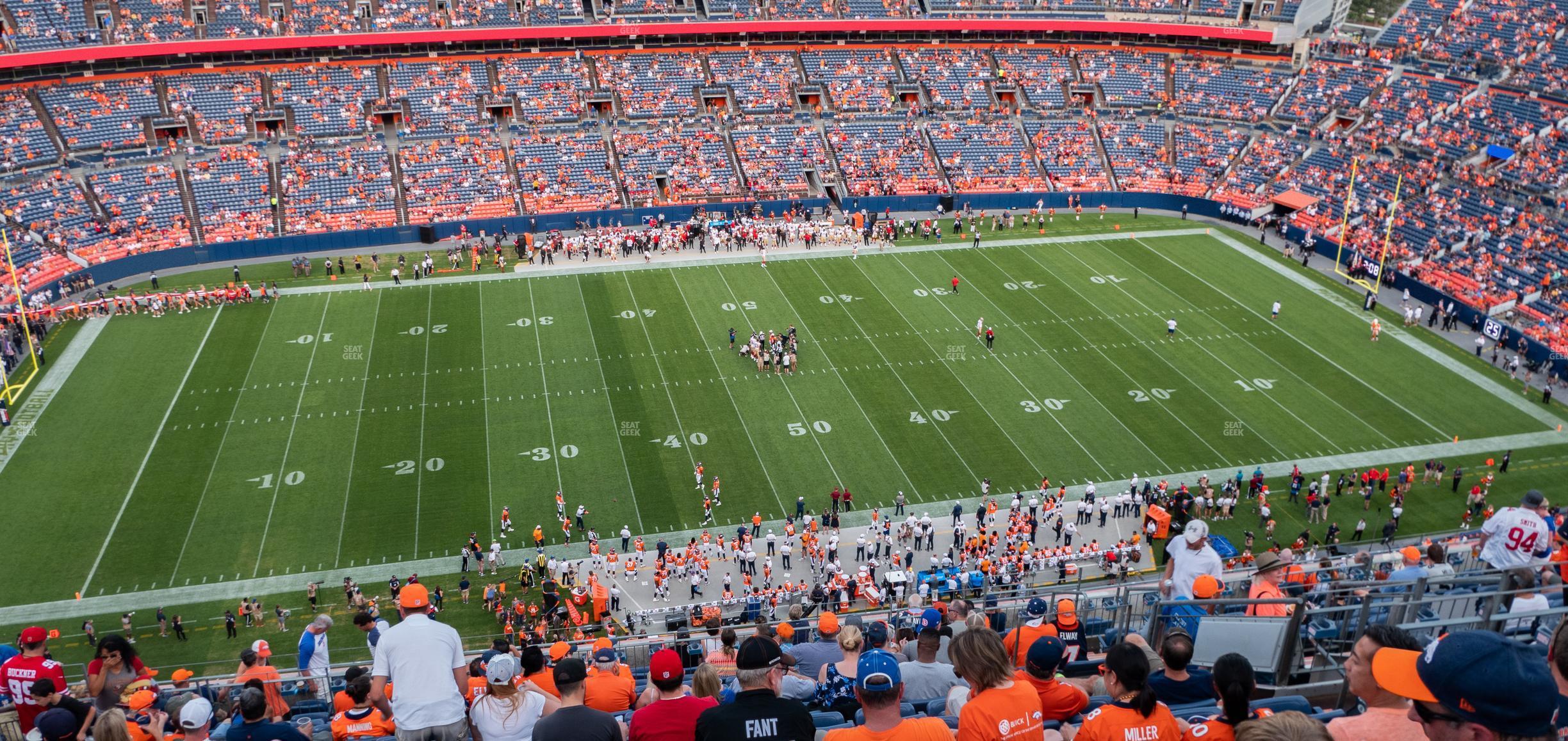 Seating view for Empower Field at Mile High Section 510